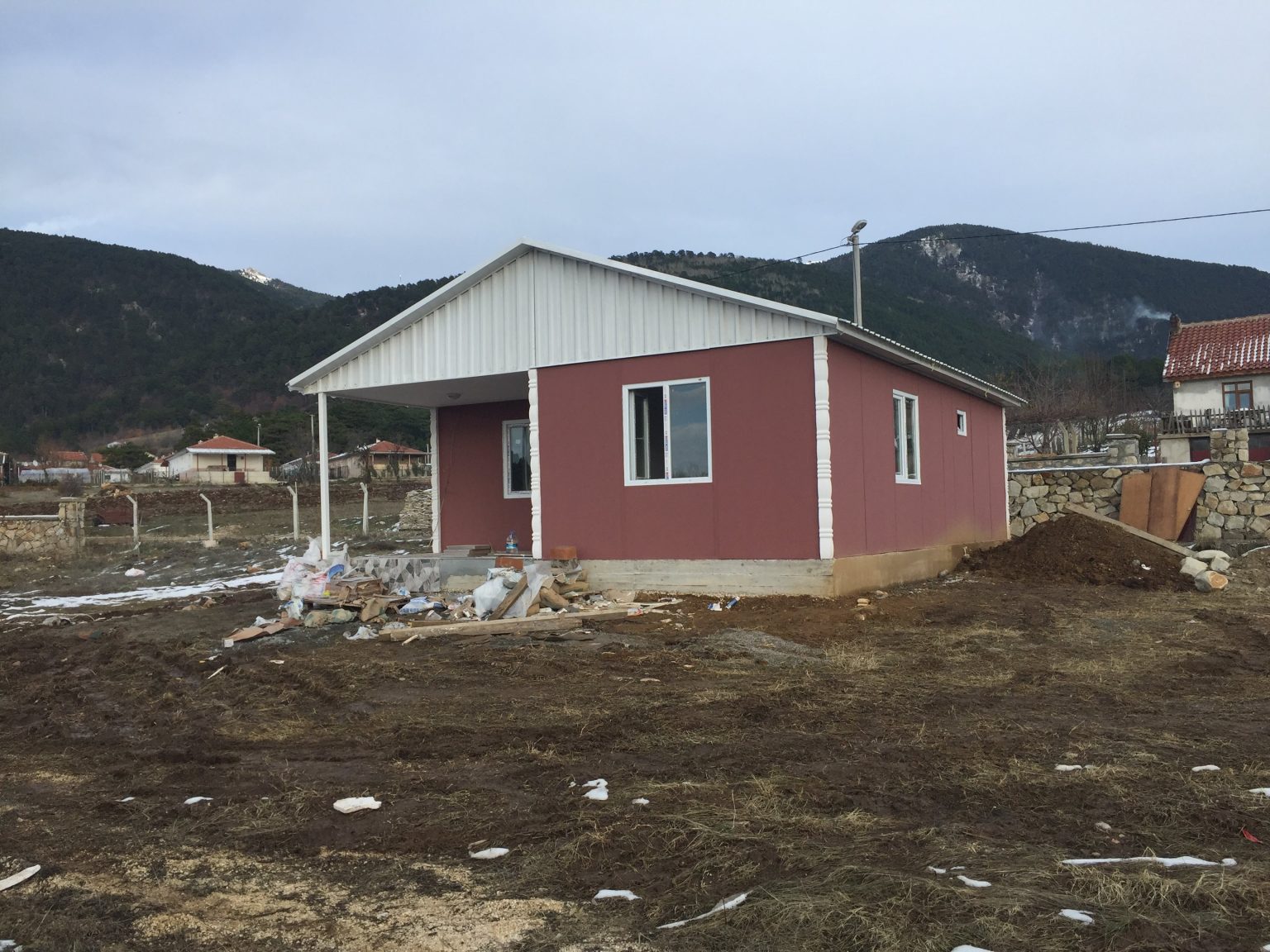 70 m2 Prefabrik Ev Sevkar Prefabrik