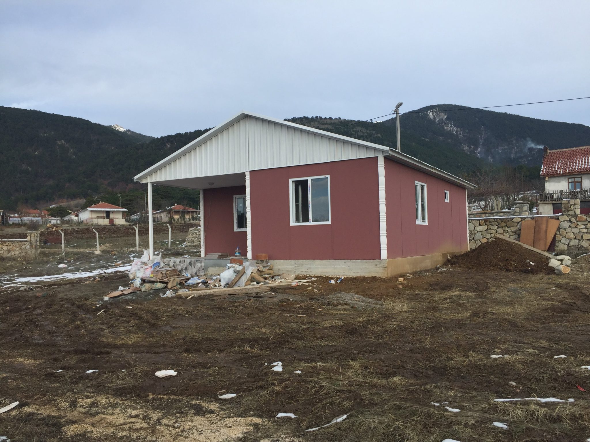 70 m2 Prefabrik Ev Sevkar Prefabrik