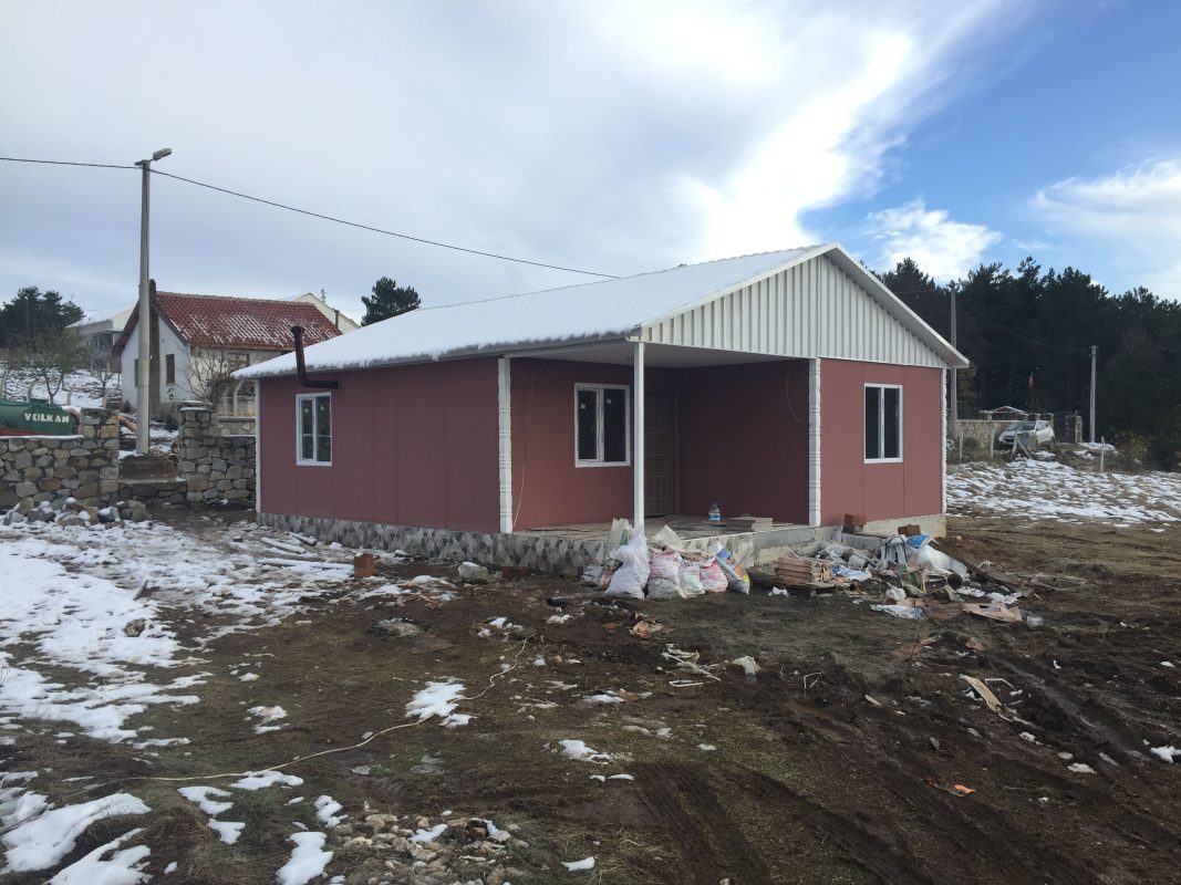 70 m2 Prefabrik Ev Sevkar Prefabrik