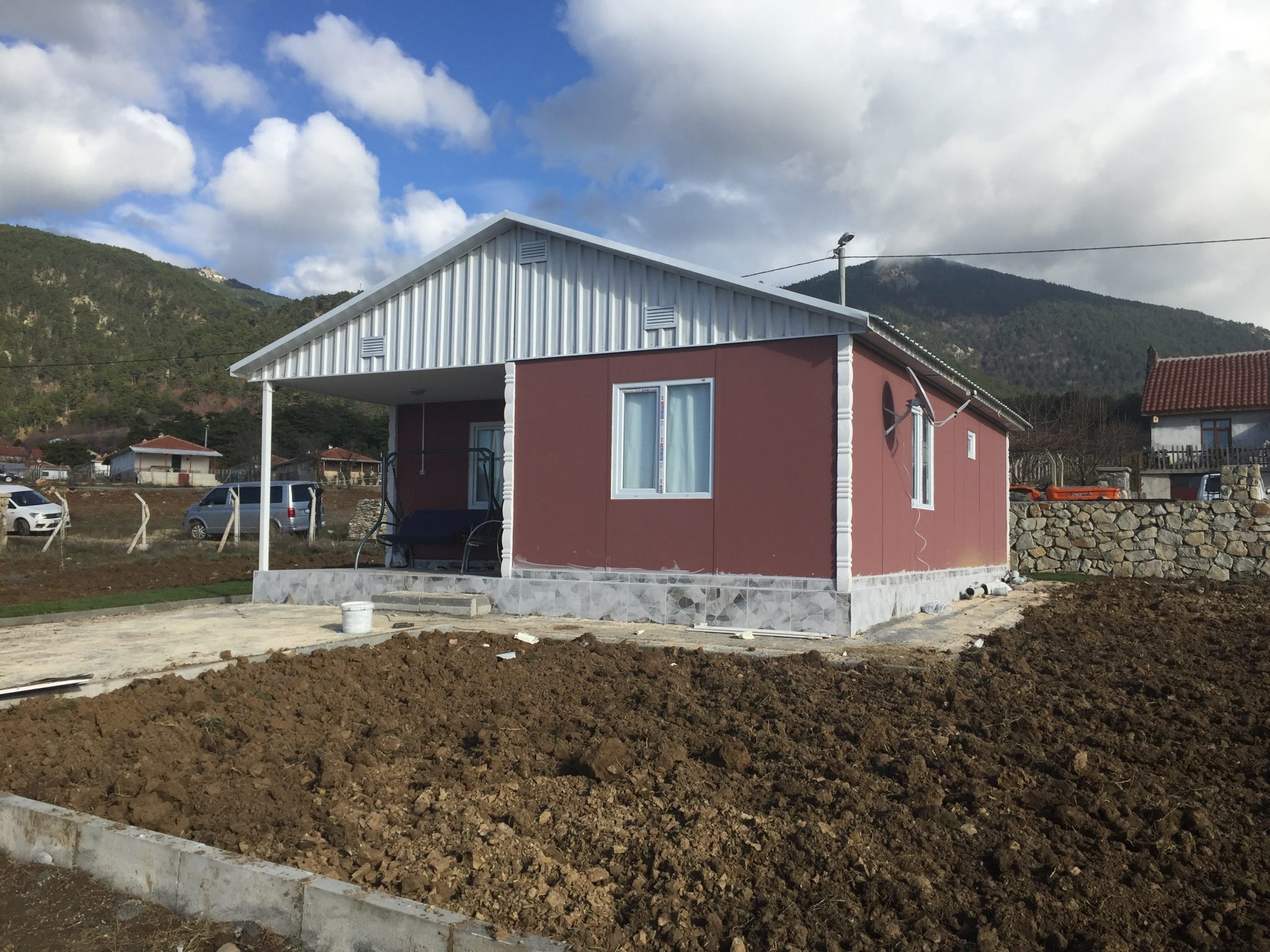 70 m2 Prefabrik Ev Sevkar Prefabrik